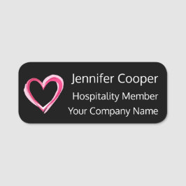 Lägg till Anpassningsbarna Text Namn bricka för Lo Namnbricka