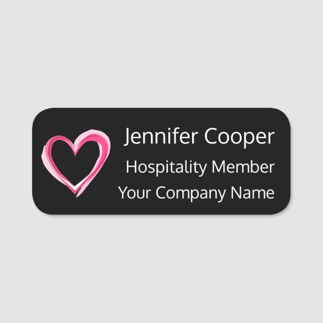 Lägg till Anpassningsbarna Text Namn bricka för Lo Namnbricka (Framsida)