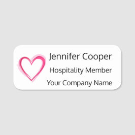 Lägg till Anpassningsbarna Text Namn bricka för Lo Namnbricka