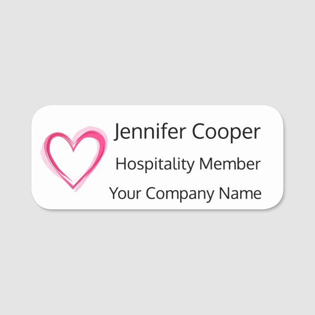 Lägg till Anpassningsbarna Text Namn bricka för Lo Namnbricka (Framsida)