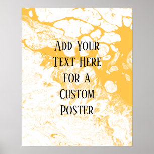 Lägg till Anpassningsbarna Text vit och Bright Apr Poster