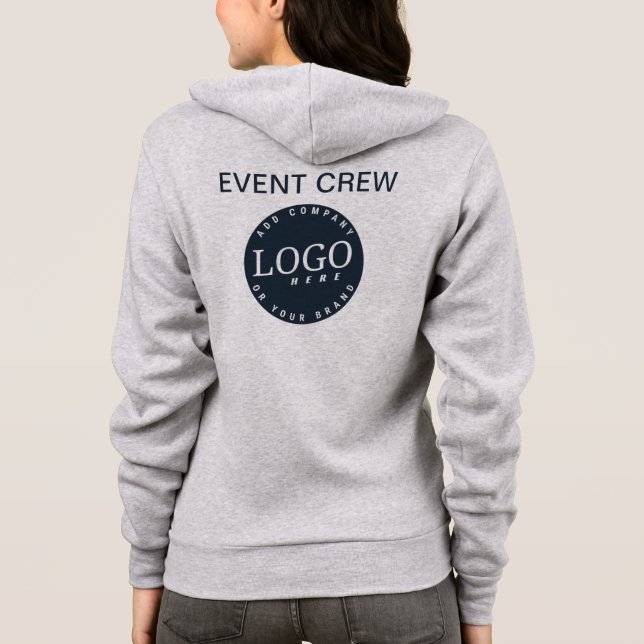 Lägg till anställda i din Logotyp T Shirt (Baksida)