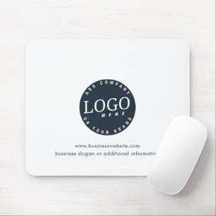 Lägg till anställda på affärs- och Logotypens webb Musmatta
