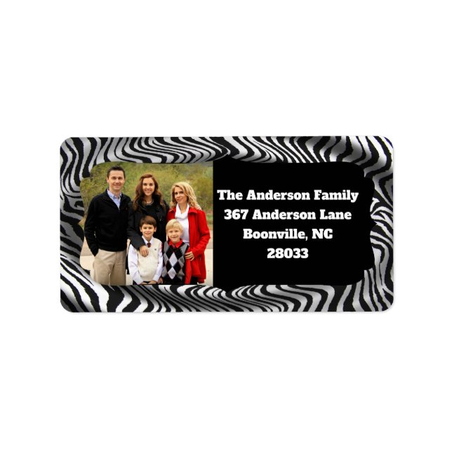 LÄGG TILL BILD ADRESSETIKETT (Framsidan)