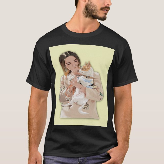 Lägg till bild anpassa t shirt (Framsida)