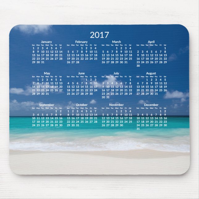 Lägg till bild årskalender 2017 musmatta (Framsidan)