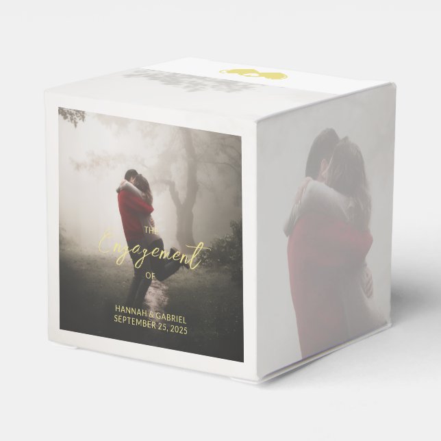 Lägg till bild Bröllop Presentaskar (Baksidan Sidan)