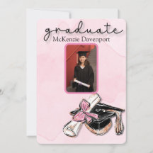 Lägg till bild för Glitter-högskoleexamen vid stud