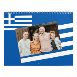 Lägg till bild Grekland Flagga Η ε ρ ο ό ι 2026 Gr Kalender