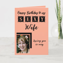 Lägg till bild kornfödelsedag för sexhustru kort