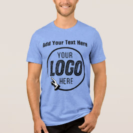 Lägg till Bild-Personlig--Logotypens fotopresentat T Shirt