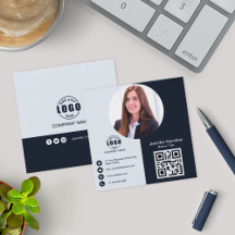 lägg till bild QR-kod för professionell, svartvitt
