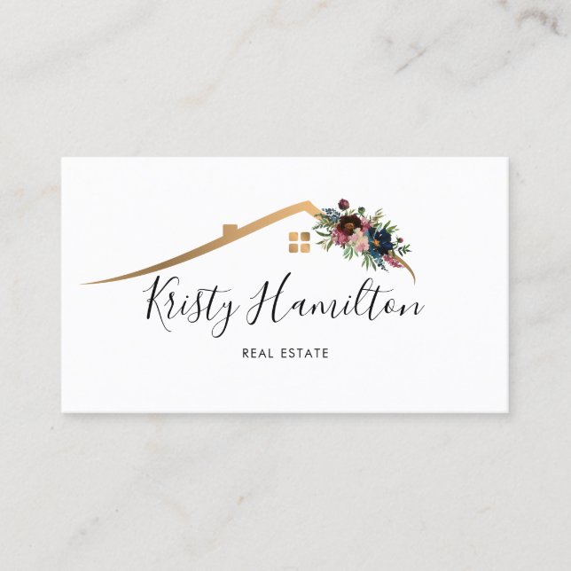 lägg till bild QR-kod för realgods professionell-s Visitkort (Framsida)