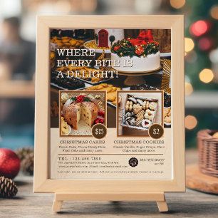 Lägg till bild reklam för Bakery Business Promotio Poster