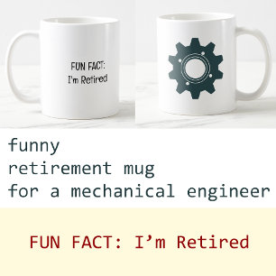 Lägg till bild Roligt Fact I är Reless Mechanical Kaffemugg