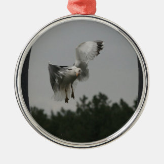 Lägg till bild stor oval Ram (svart) Julgransprydnad Metall