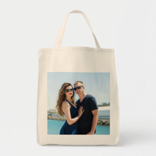 LÄGG TILL BILD TILL TOT, PERSONALISERA TOTE BAG TYGKASSE