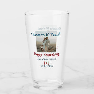 Lägg till bild uppgifter om Cheers till 10 års lyc Glaskopp