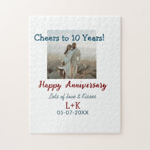 Lägg till bild uppgifter om Cheers till 10 års lyc Pussel