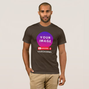 Lägg till bild Youtube Channel Namn T Shirt