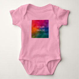 Lägg till bildfoto för anpassningsbar Rosa Färg-ma T Shirt