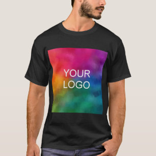 Lägg till bildfotomall för Logotyp Personlig T Shirt