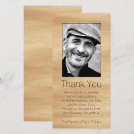 Lägg till bildsympati för Tack för Wood Ram-mall