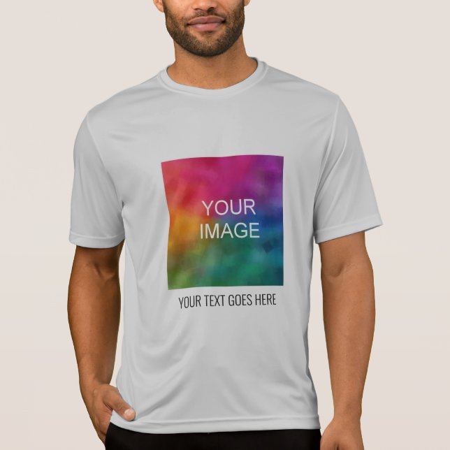 Lägg till bildtext här Manar Aktiverar Sport T Shirt (Framsida)