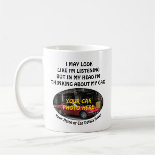 Lägg till bilfotot Namn, text, jag ser ut att lyss Kaffemugg