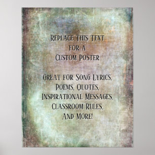 Lägg till citat eller kopiera stötningen texturera poster