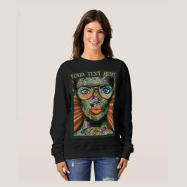 Lägg till Coolans konstnärliga gatukonst Woman ans T Shirt