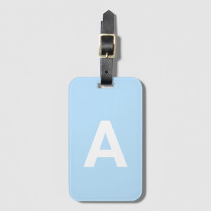 Lägg till den ursprungliga monogrammofonen Personl Bagagebricka