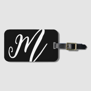 Lägg till den ursprungliga monogrammofonen Personl Bagagebricka