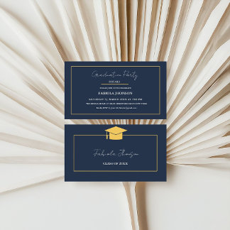 Lägg till det moderna Namn-kortet Studenten i Guld Tilläggskort