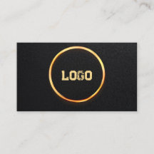 Lägg till din anpassade logotyp cirkel professione