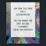 Lägg till din Anpassningsbar-Abstrakt, , alkohol,  Poster<br><div class="desc">Den här flexibla designen har en mall fält som är avsedd för din egen anpassningsbar. Använda det här utrymmet om du vill lägga till ditt favoritcitat eller din favoritkänsla. Det kanske är roligt. Du kanske behöver en poster som motiverar dig. Den kan innehålla dina favorittexter i dikt eller sång eller...</div>