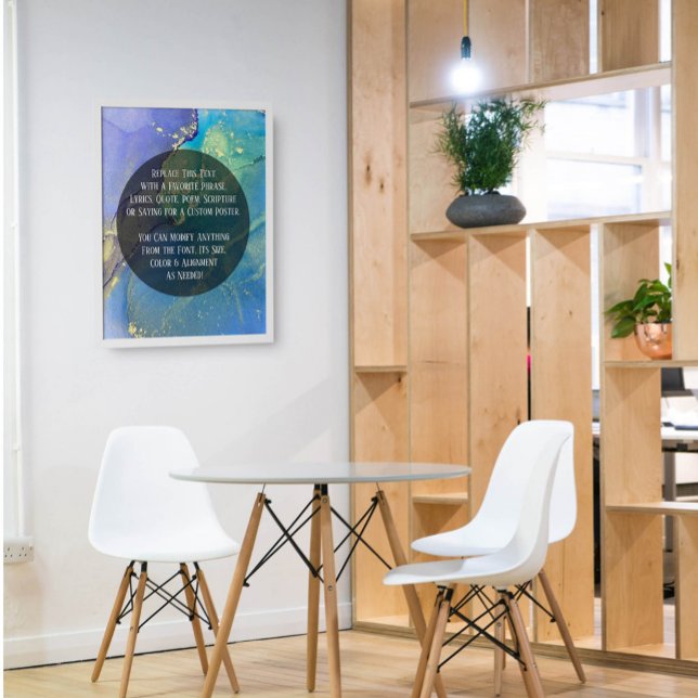 Lägg till din Anpassningsbar-Abstrakt, , alkohol,  Poster (Skapare uppladdad)