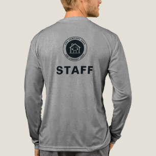 Lägg till din Anpassningsbar Business Logotyp Pers T Shirt