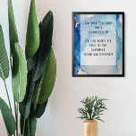 Lägg till din Anpassningsbar Text Blue Abstrakt Al Poster<br><div class="desc">Den här flexibla designen har en mall fält som är avsedd för din egen anpassningsbar. Använda det här utrymmet om du vill lägga till ditt favoritcitat eller din favoritkänsla. Det kanske är roligt. Du kanske behöver en poster som motiverar dig. Den kan innehålla dina favorittexter i dikt eller sång eller...</div>