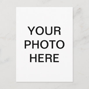 Lägg till din anpassningsbara foto vykort
