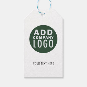 Lägg till din Branded Corporate Business Logotyp Presentetikett