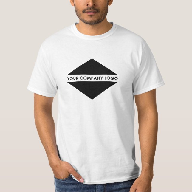 Lägg till din design| Business Logotyp Manar White T Shirt (Framsida)