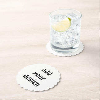 lägg till din design underlägg papper