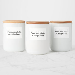 lägg till din designlivsmedelsmärkning mat etiketter