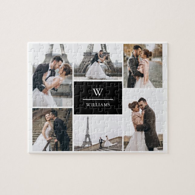 Lägg till din egen | 6 Fotogalleri Pussel (Horisontell)