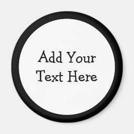 Lägg till din egen anpassade text till detta magnet