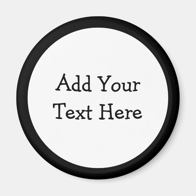 Lägg till din egen anpassade text till detta magnet (Framsidan)