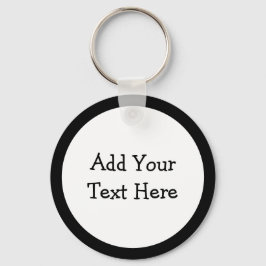 Lägg till din egen anpassade text till detta  nyckelring