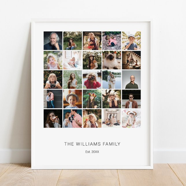 Lägg till din egen Anpassningsbar-familj 25 Photo  Poster (Skapare uppladdad)