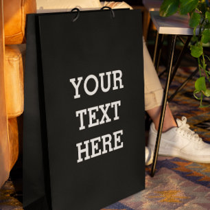 Lägg till din egen Anpassningsbar här svart och vi